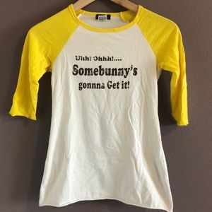 PLAYBOY Tops - Playboy raglan tee PLAYBOY Tops - Playboy raglan tee